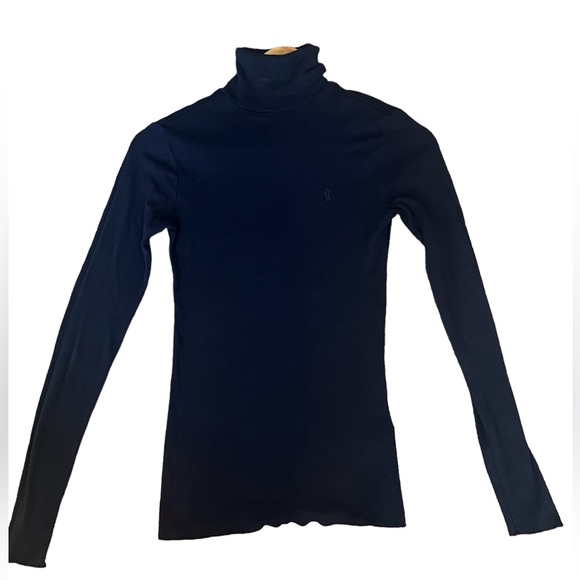 Ralph Lauren Tops - Ralph Lauren Finely Ribbed Turtleneck